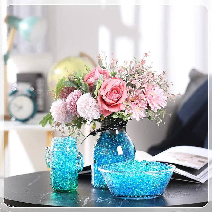 Cristais de Gel para Decoração e Plantas - verde jardim