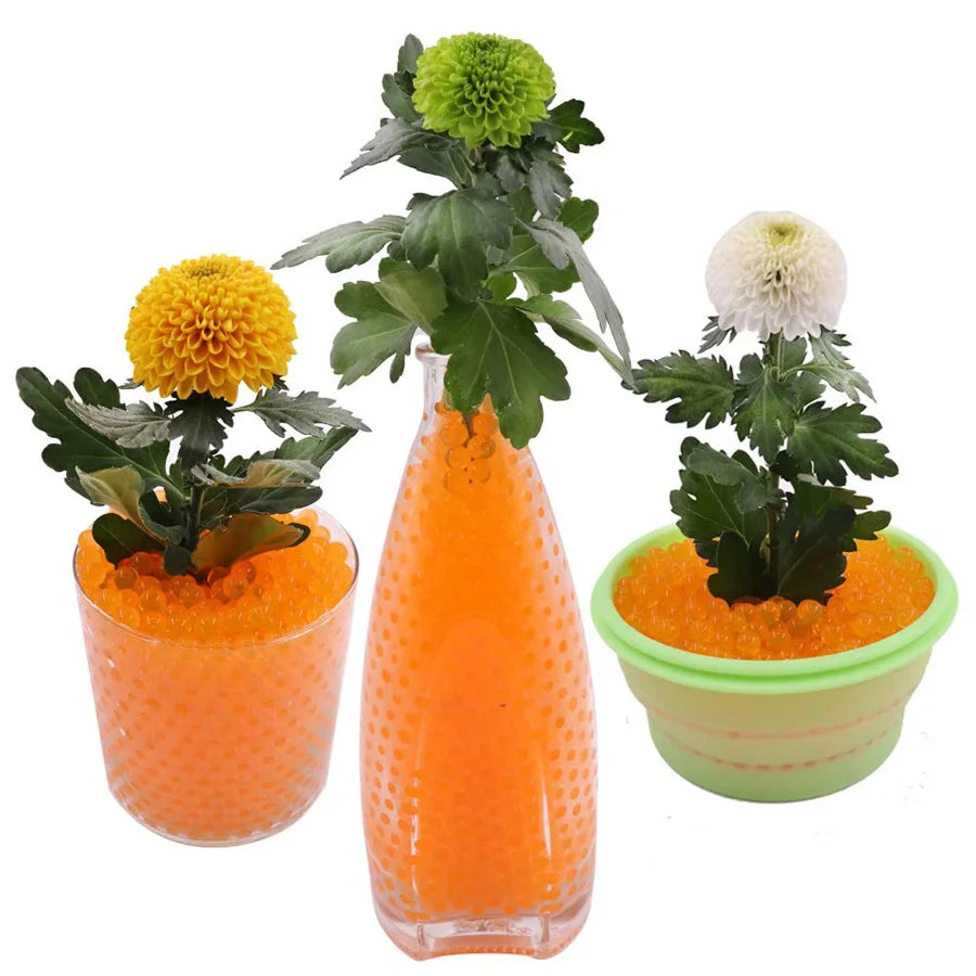 Cristais de Gel para Decoração e Plantas - verde jardim Verde Jardim