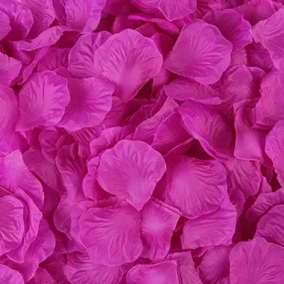 Pétalas de Rosa Artificial - Flores de Seda para Decoração de Casamento e Festas | Jardim Verde
