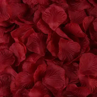 Pétalas de Rosa Artificial - Flores de Seda para Decoração de Casamento e Festas | Jardim Verde
