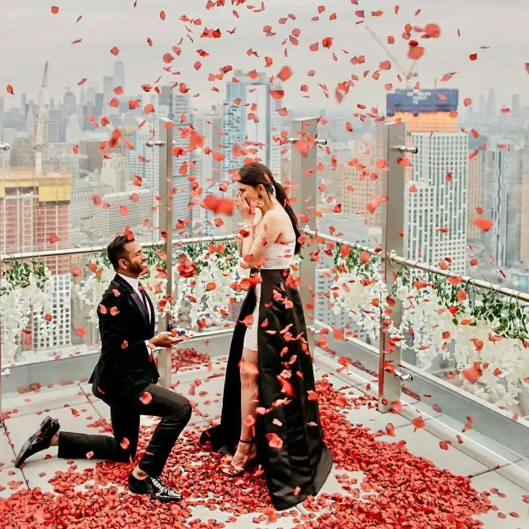 Pétalas de Rosa Artificial - Flores de Seda para Decoração de Casamento e Festas | Jardim Verde