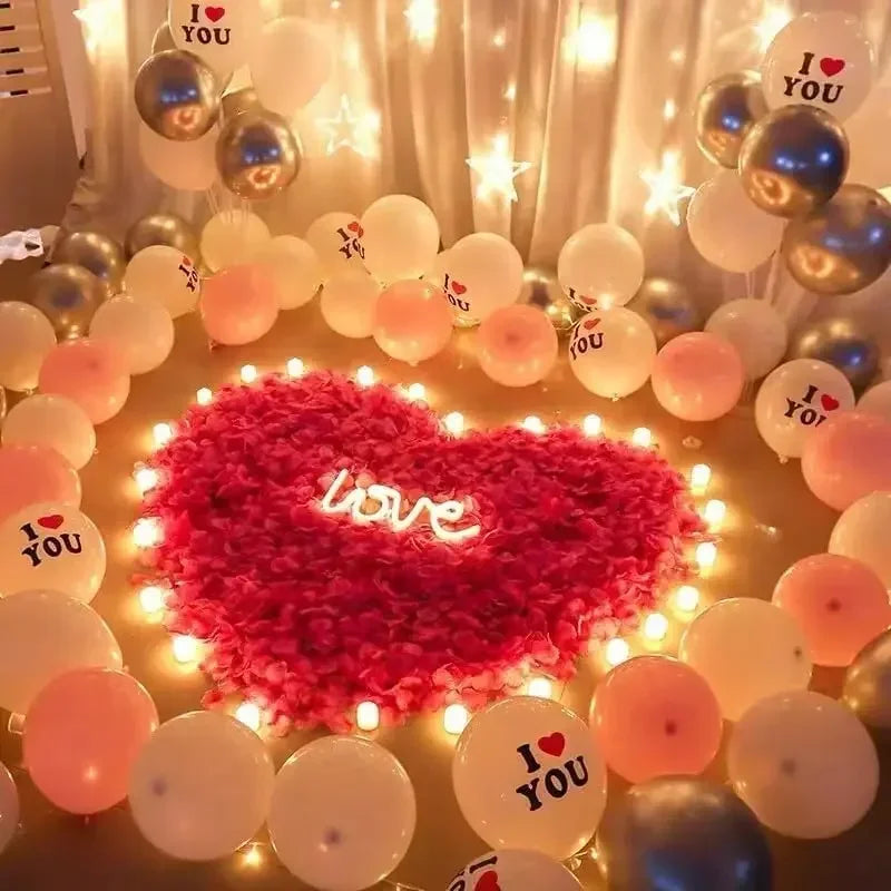 Pétalas de Rosa Artificial - Flores de Seda para Decoração de Casamento e Festas | Jardim Verde