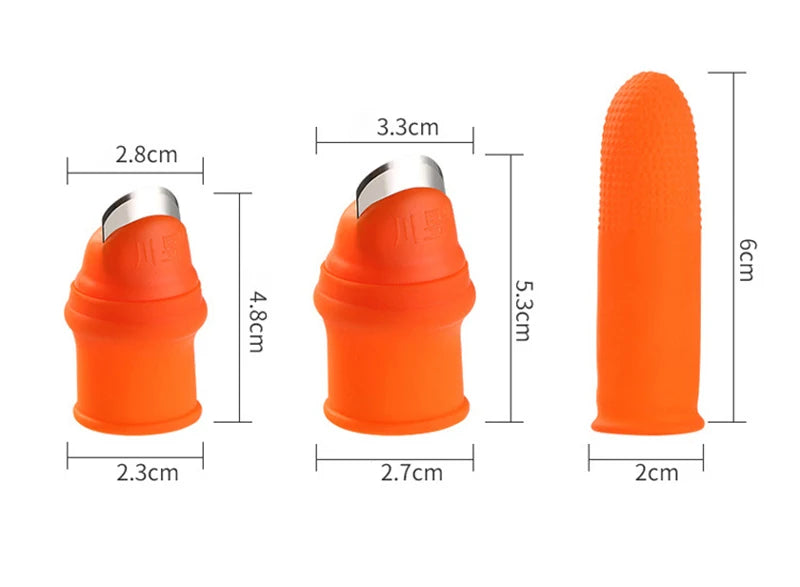 Dedal de Colheita com Lâmina Curva em Aço Inoxidável – Agilidade e Precisã
