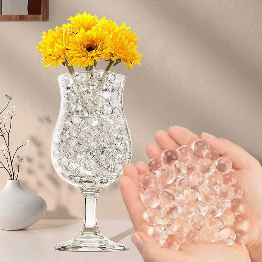 Cristais de Gel para Decoração e Plantas - verde jardim
