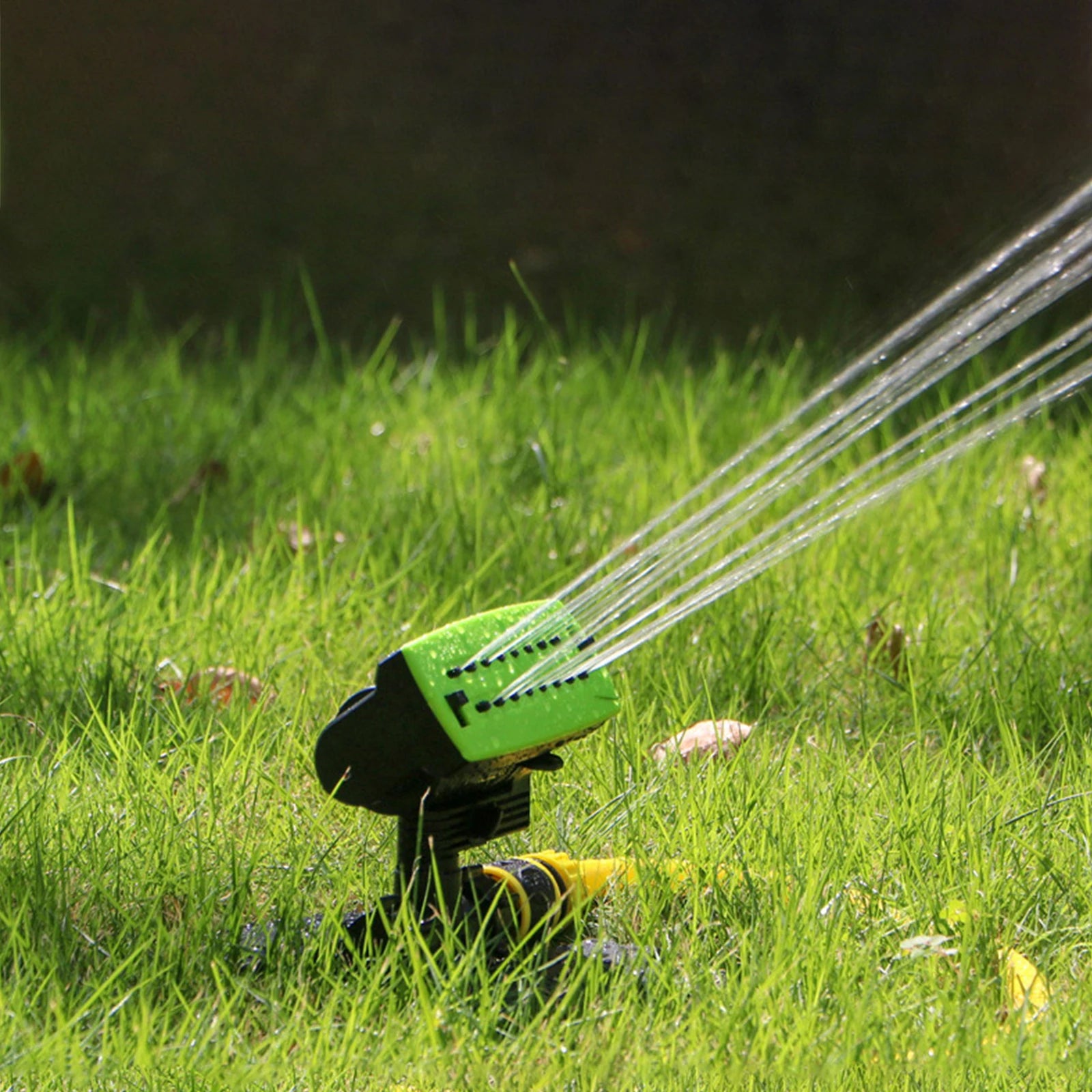 Aspersor Rotativo 360° Verde Jardim - Irrigação Eficiente e Ajustável para Jardins e Grama Verde Jardim 
