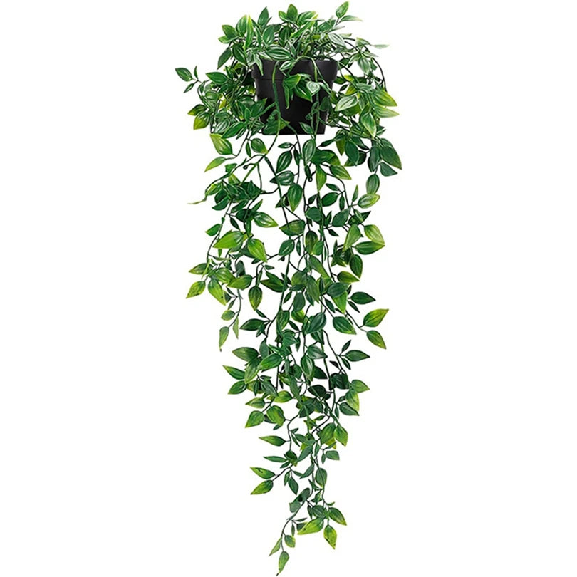 Hera Artificial com Vasos - Folha de Plástico para Decoração de Casamento | Verde Jardim Verde Jardim 
