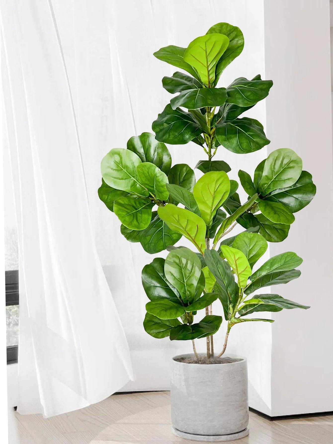 Árvore Ficus Decoração Realista para Ambientes Internos e Externos | Verde jardim