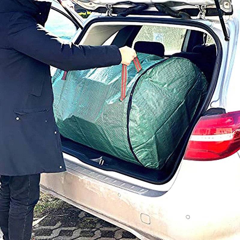 Caixa de Armazenamento  Verde Jardim - Saco Reutilizável Resistente e Ecológico 