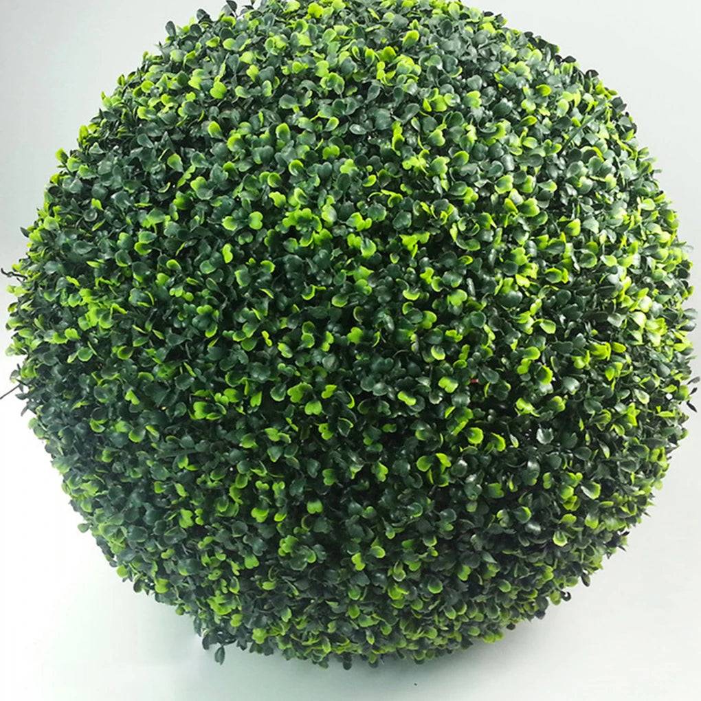 Bola de Grama Artificial Realista para Decoração - Verde Jardim 