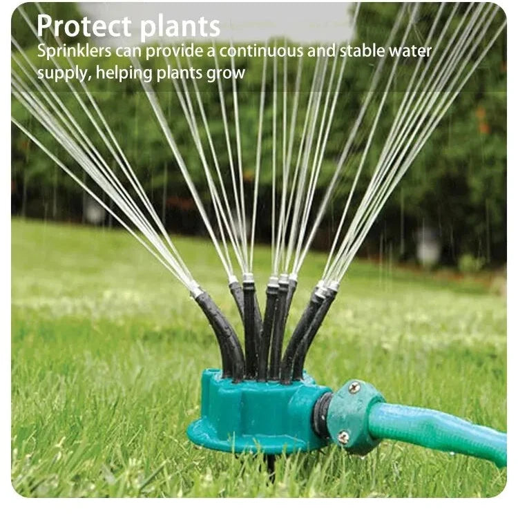 Aspersor de Jardim 360° Rotativo - Sistema Verde Jardim para Irrigação Eficiente Verde Jardim 