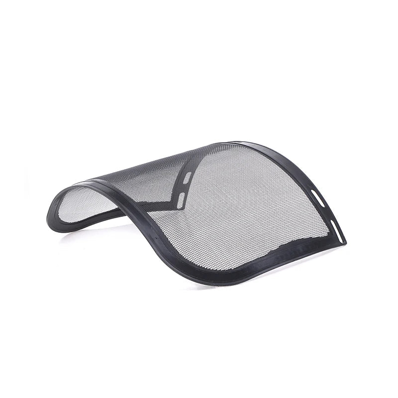 Capacete de Segurança Verde Jardim com Malha de Proteção Facial para Jardim e Florestal Verde Jardim 