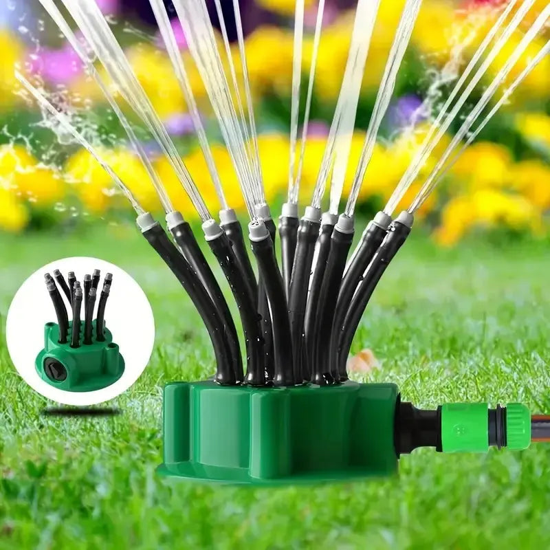 Aspersor de Jardim 360° Rotativo - Sistema Verde Jardim para Irrigação Eficiente Verde Jardim 