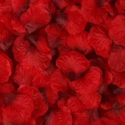 Pétalas de Rosa Artificial - Flores de Seda para Decoração de Casamento e Festas | Jardim Verde
