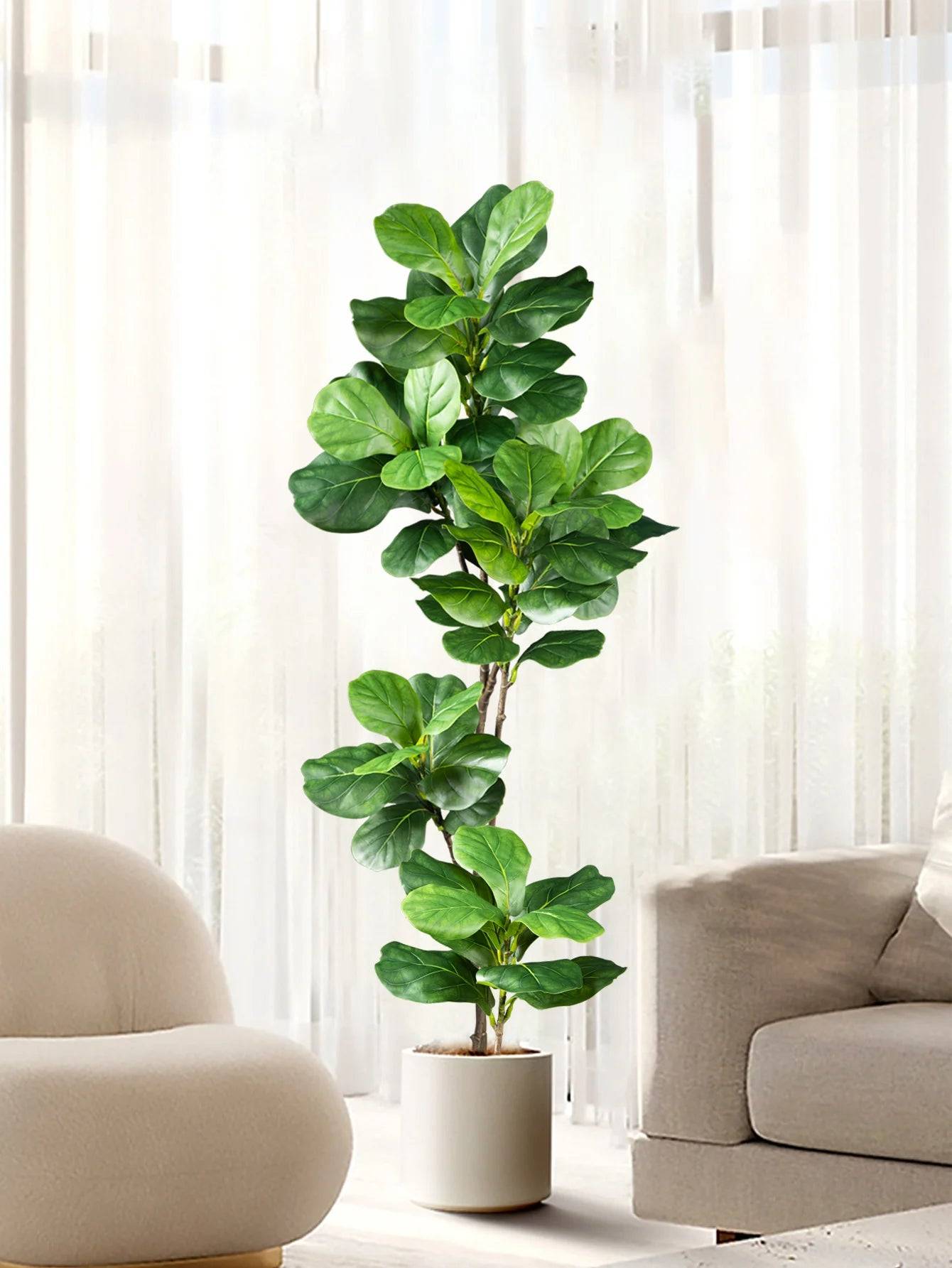 Árvore Ficus Decoração Realista para Ambientes Internos e Externos | Verde jardim