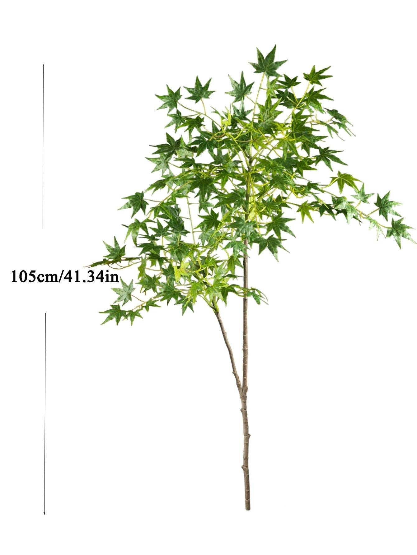 Árvore de bordo artificial de 70-140cm, plantas japonesas falsas, ramo de bordo