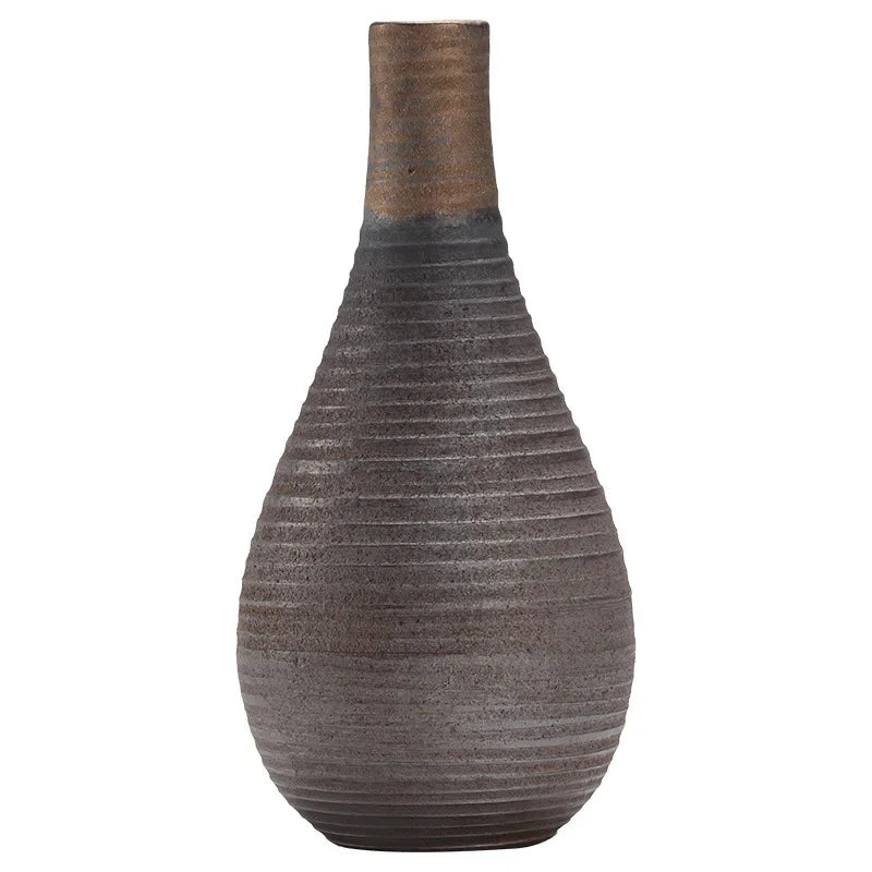 Vaso de Cerâmica Feito à Mão - Artesanal e Sofisticado | Jardim Verde