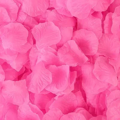 Pétalas de Rosa Artificial - Flores de Seda para Decoração de Casamento e Festas | Jardim Verde