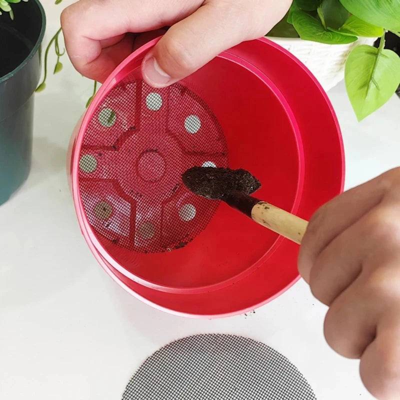 Tapete de Malha Verde Jardim – Proteção para Vasos com Drenagem Eficiente 