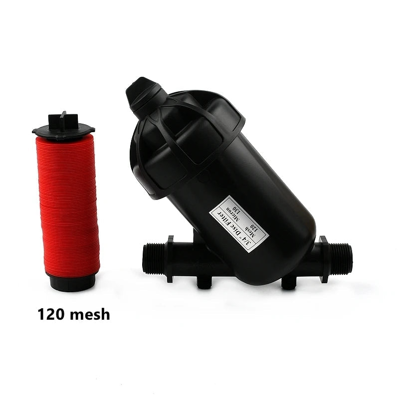 Filtro de Água Tipo Y - Conectores para Irrigação de Jardim em PVC Verde Jardim 