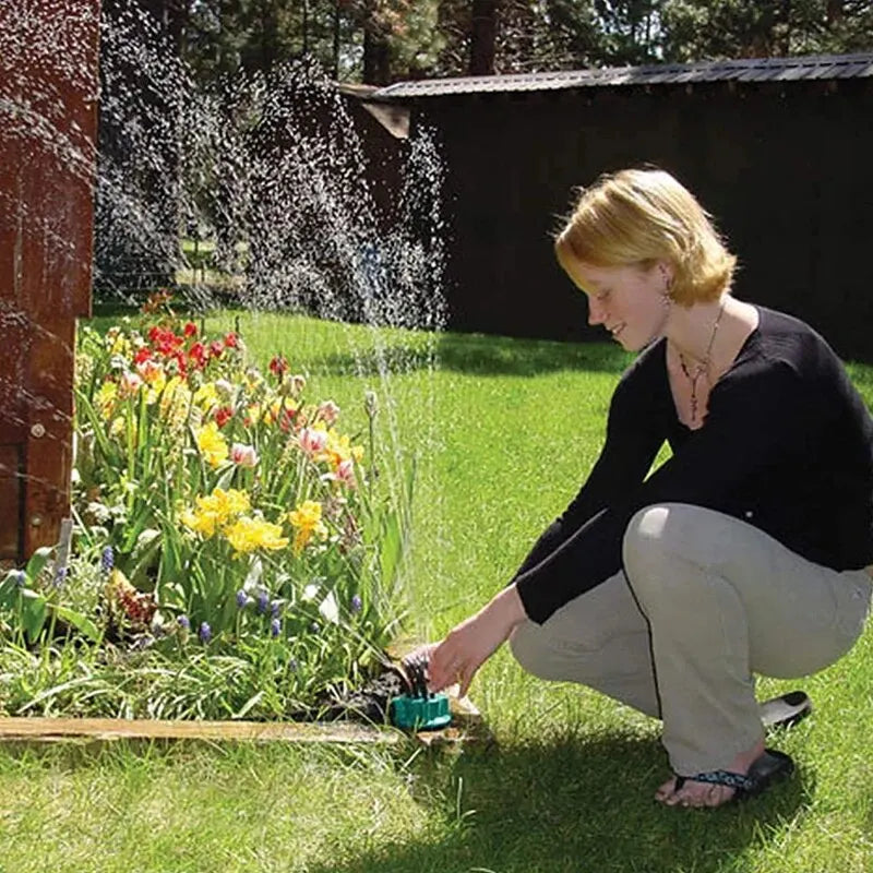 Aspersor de Jardim 360° Rotativo - Sistema Verde Jardim para Irrigação Eficiente Verde Jardim 