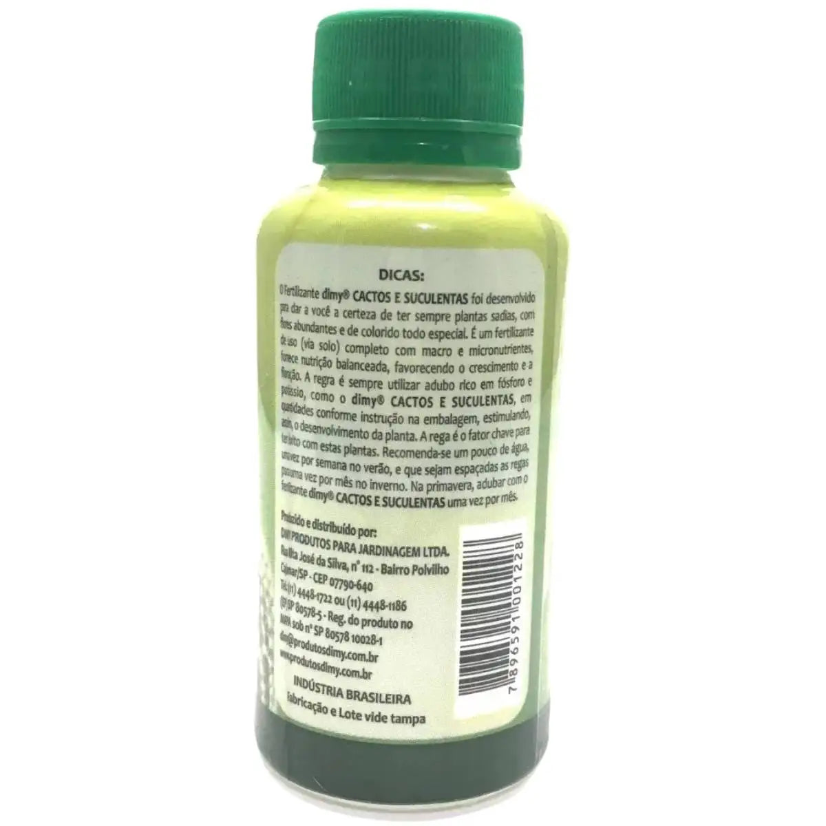 Fertilizante Concentrado para Cactos e Suculentas 120ml - Verde Jardim Verde Jardim 