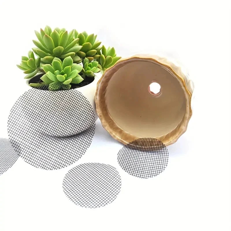 Tapete de Malha Verde Jardim – Proteção para Vasos com Drenagem Eficiente Verde Jardim 