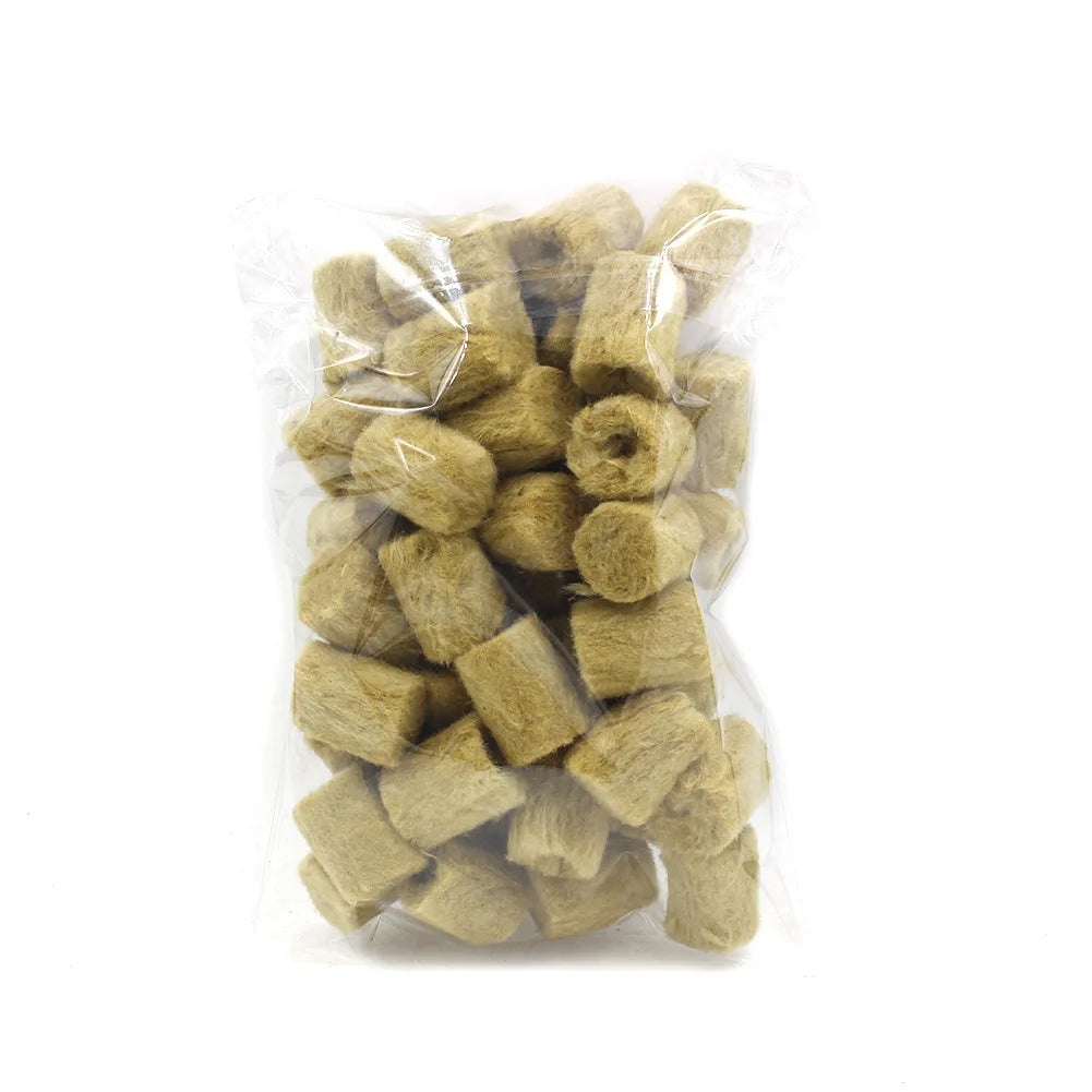 Bloco de Lã de Rocha para Mudas e Hidroponia – Esponja de Plantio para Estufas e Germinação | Verde Jardim