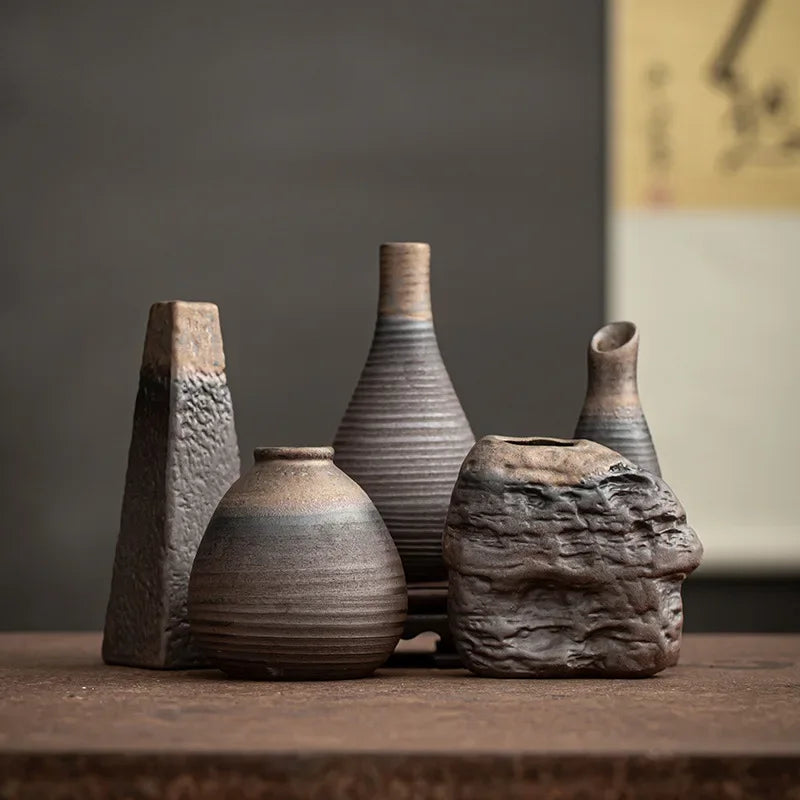 Vaso de Cerâmica Feito à Mão - Artesanal e Sofisticado | Jardim Verde
