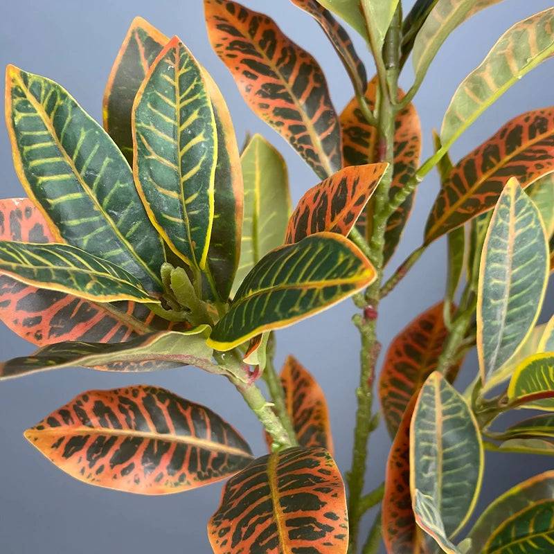 120cm grande falso ficus árvore artificial plantas de borracha tropicais plást