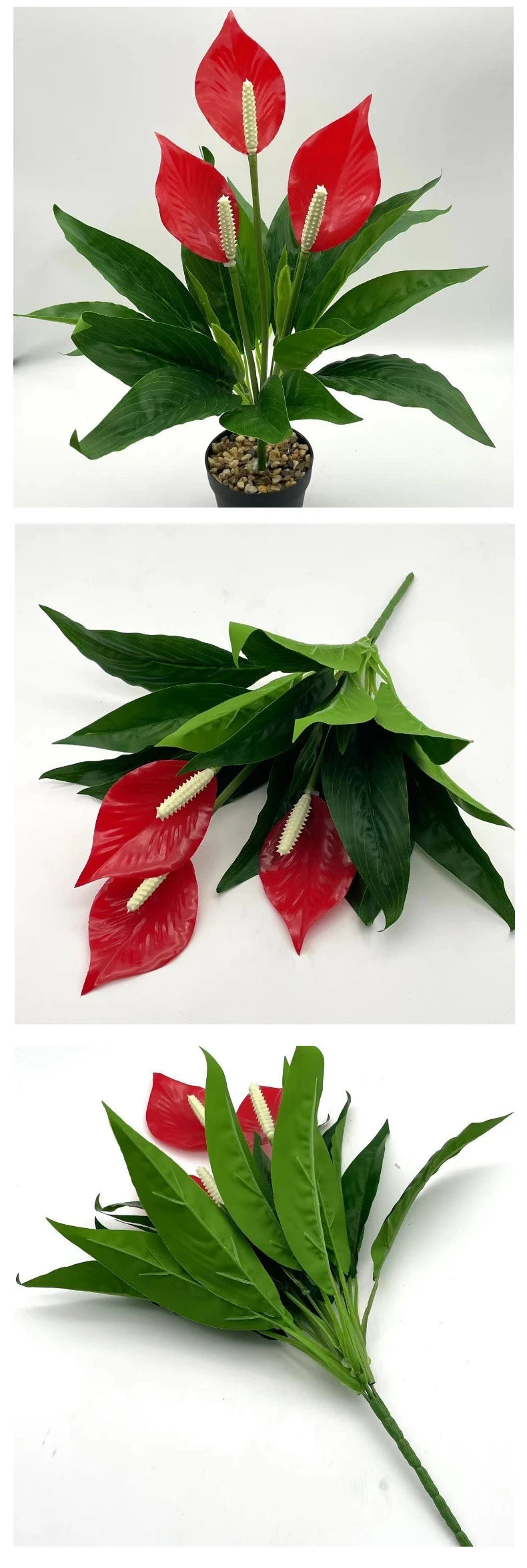 Ramo Decorativo Artificial – Planta para Mesa e Escritório | Verde Jardim