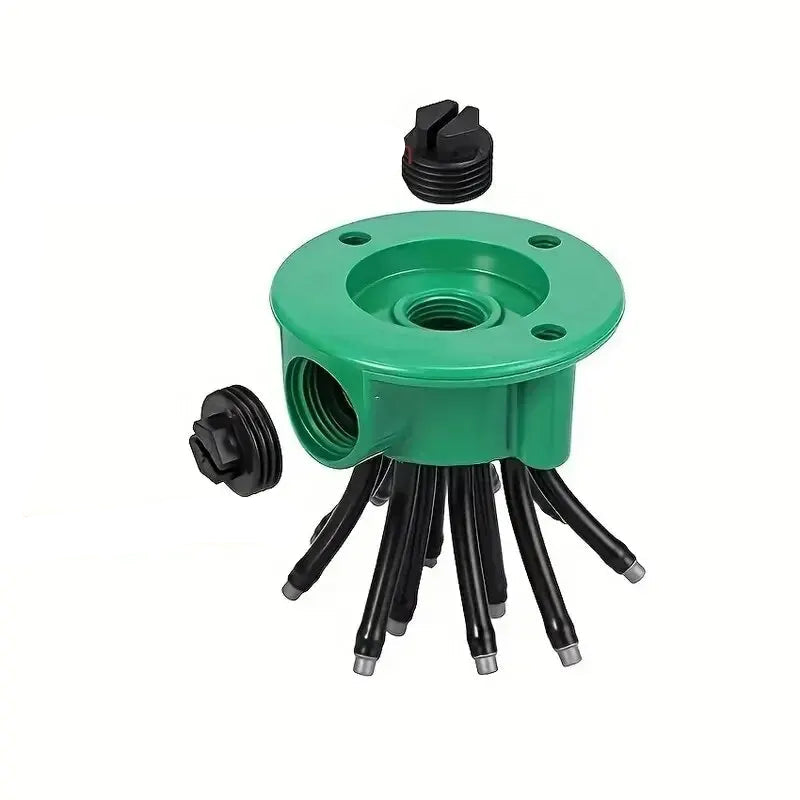 Aspersor de Jardim 360° Rotativo - Sistema Verde Jardim para Irrigação Eficiente Verde Jardim 