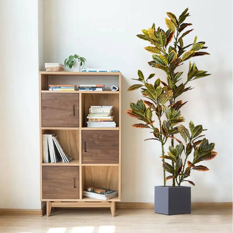 120cm grande falso ficus árvore artificial plantas de borracha tropicais plást